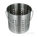 Easy-to-clean Stainless Steel Strainer Bucket